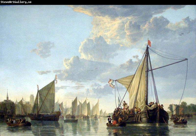 Aelbert Cuyp The Maas at Dordrecht